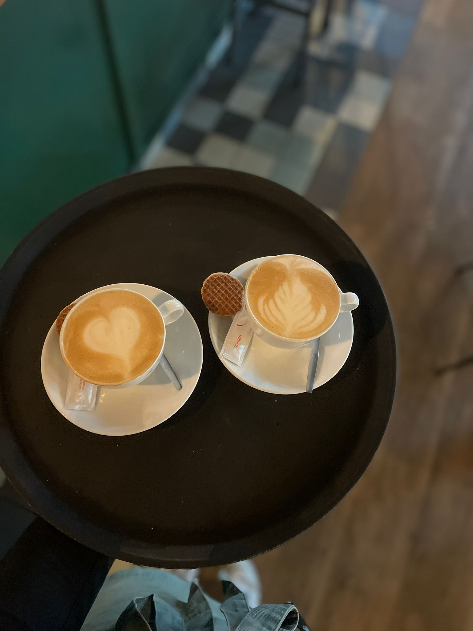 Arrangement 3 gangen puzzel lunch chef special bij Spijkers IJmuiden in IJmuiden